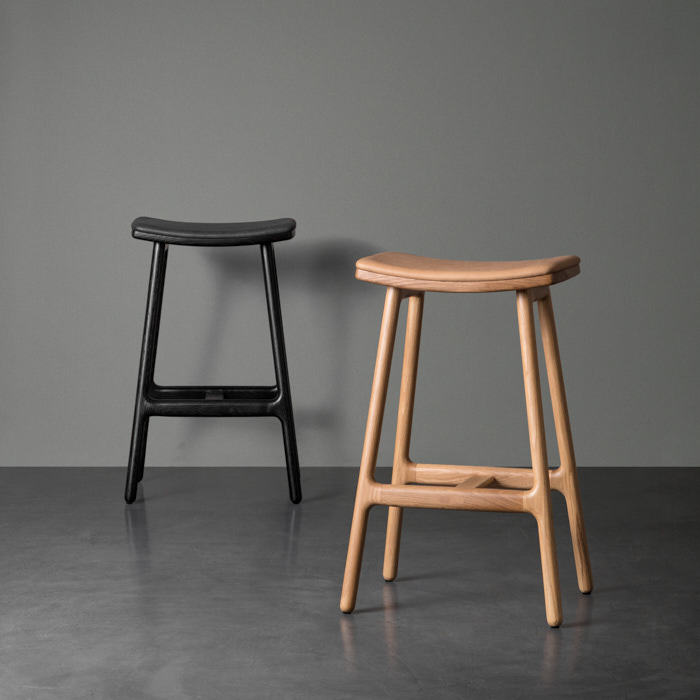 Weylandts | Odd Counter Stool with Upholstered Seat